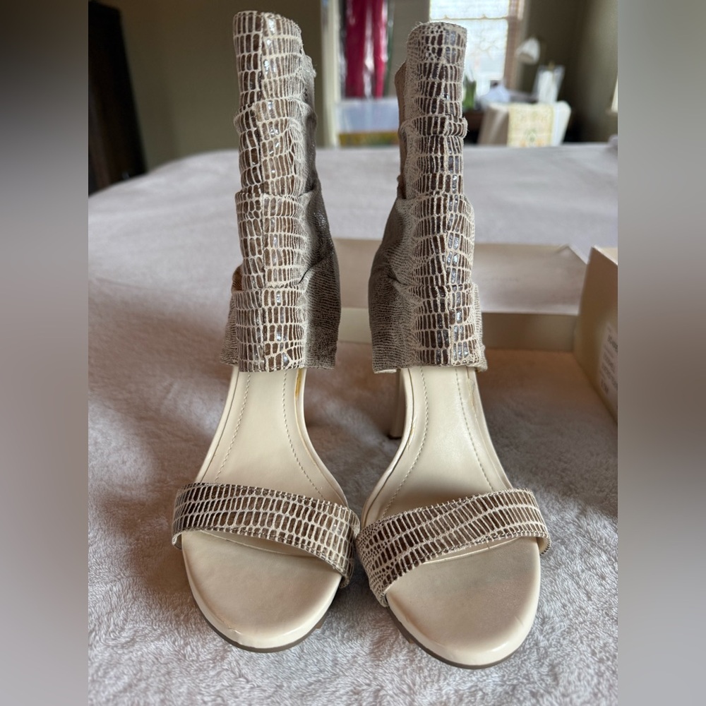 Vintage Bcbgeneration Maemi Snake Pattern Stilett… - image 2